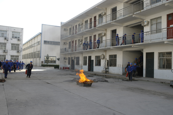 郑矿机器冬季消防演练如期举行