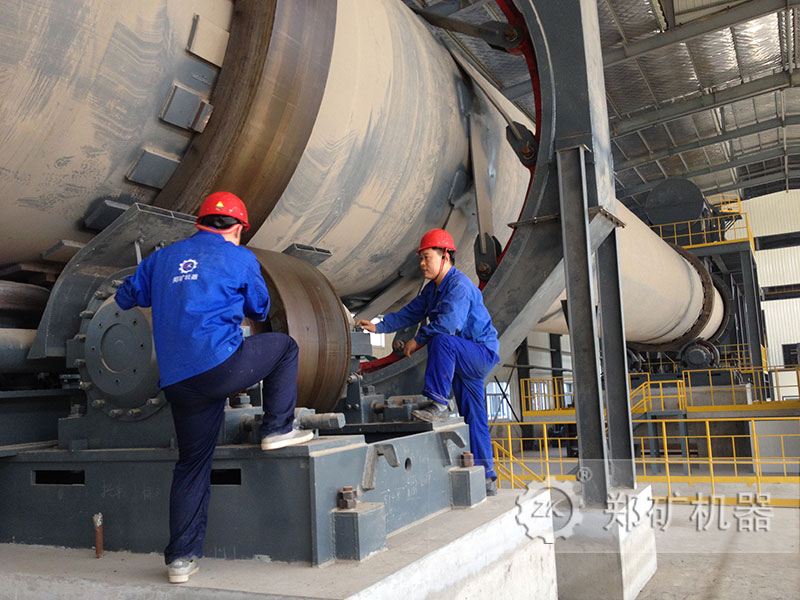 郑矿机器年产30万吨陶粒砂生产线纪实