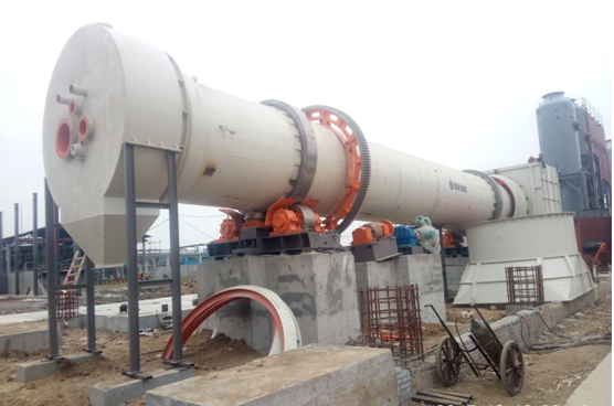 回转窑煅烧废弃物工艺