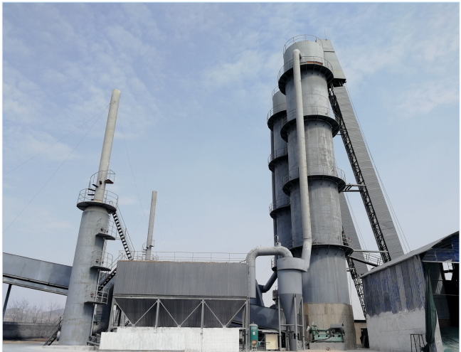 混烧竖窑工艺简述