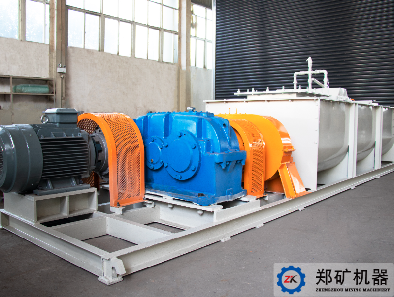 双轴搅拌机在粉煤灰上的应用，有哪些优势？