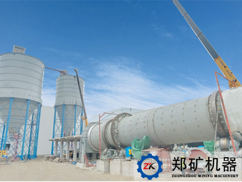 贵州4m*25m回转式磷矿烘干机项目