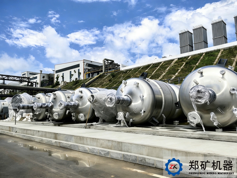 锂电材料投配料和预处理系统